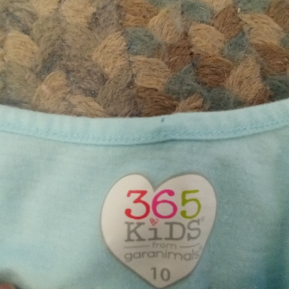 Girls flamingo top with ruffles by sleeves - Picture 4 of 5